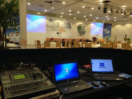 locação de som e microfones para palestras