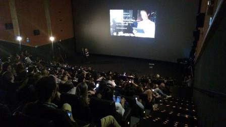 locação de microfones, sonorização e projetor para evento no Kinoplex